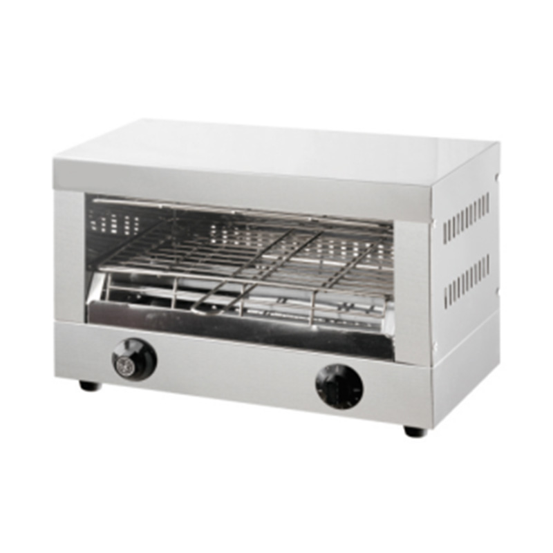 Máquina elétrica de salamandra para cozinha comercial de aço inoxidável