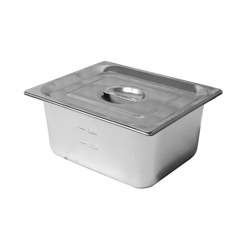 Recipiente/panela GN de cozinha comercial de aço inoxidável
