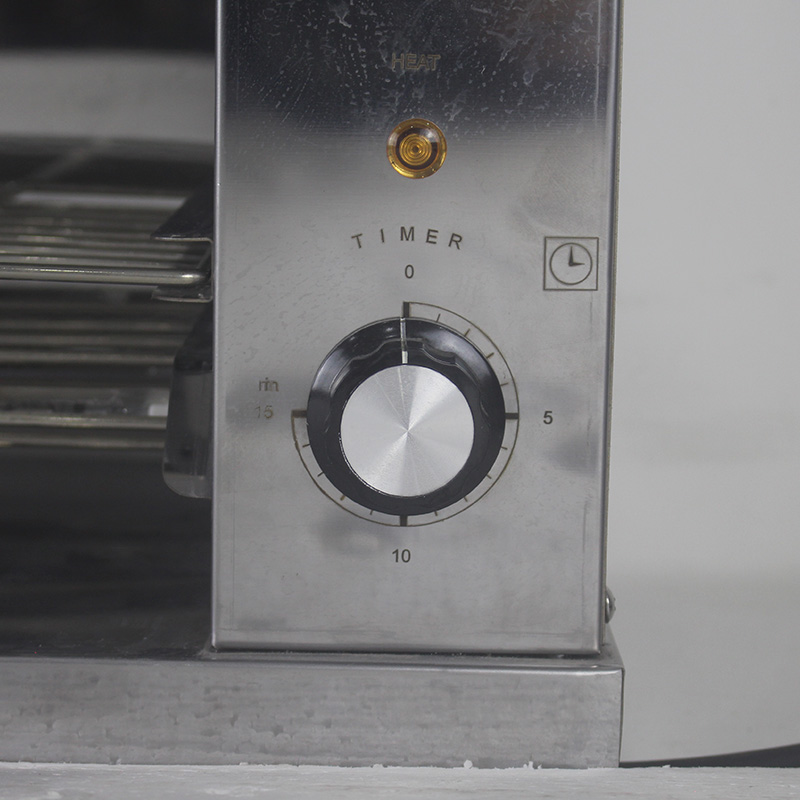 Máquina elétrica de salamandra para cozinha comercial de aço inoxidável