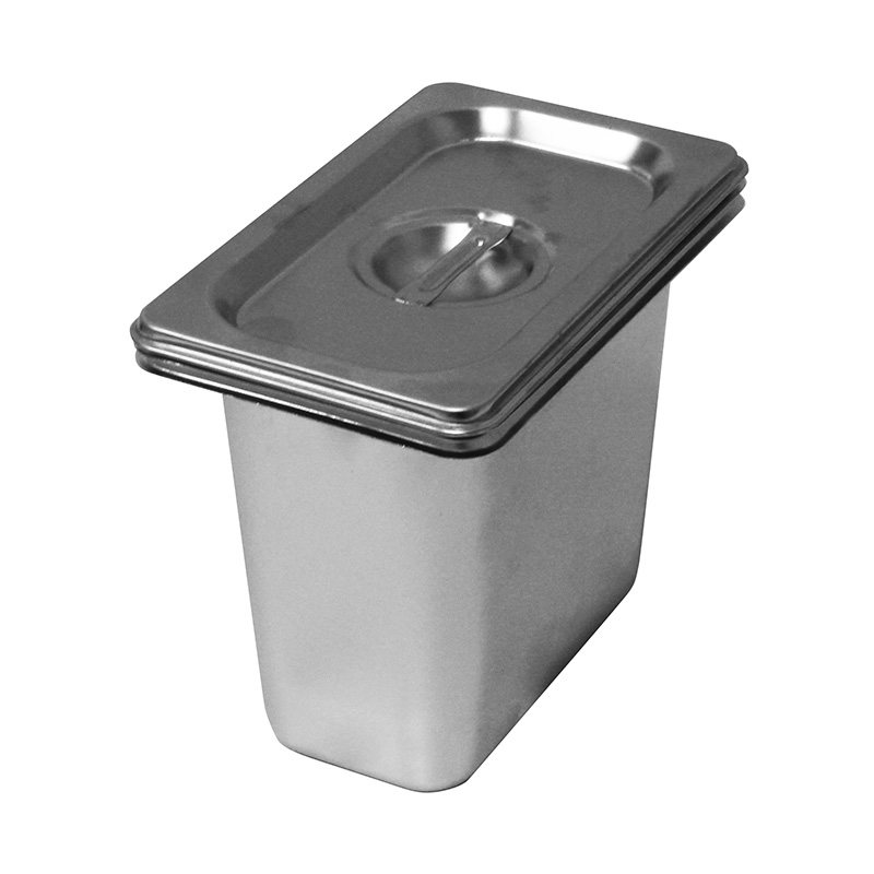 Recipiente/panela GN de cozinha comercial de aço inoxidável