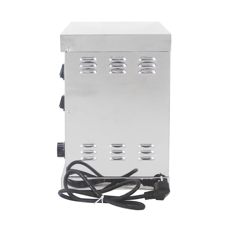 Máquina elétrica de salamandra para cozinha comercial de aço inoxidável