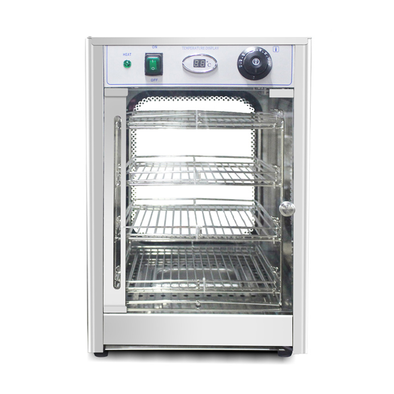 Máquina elétrica de aquecimento de exposição de alimentos para cozinha comercial de aço inoxidável