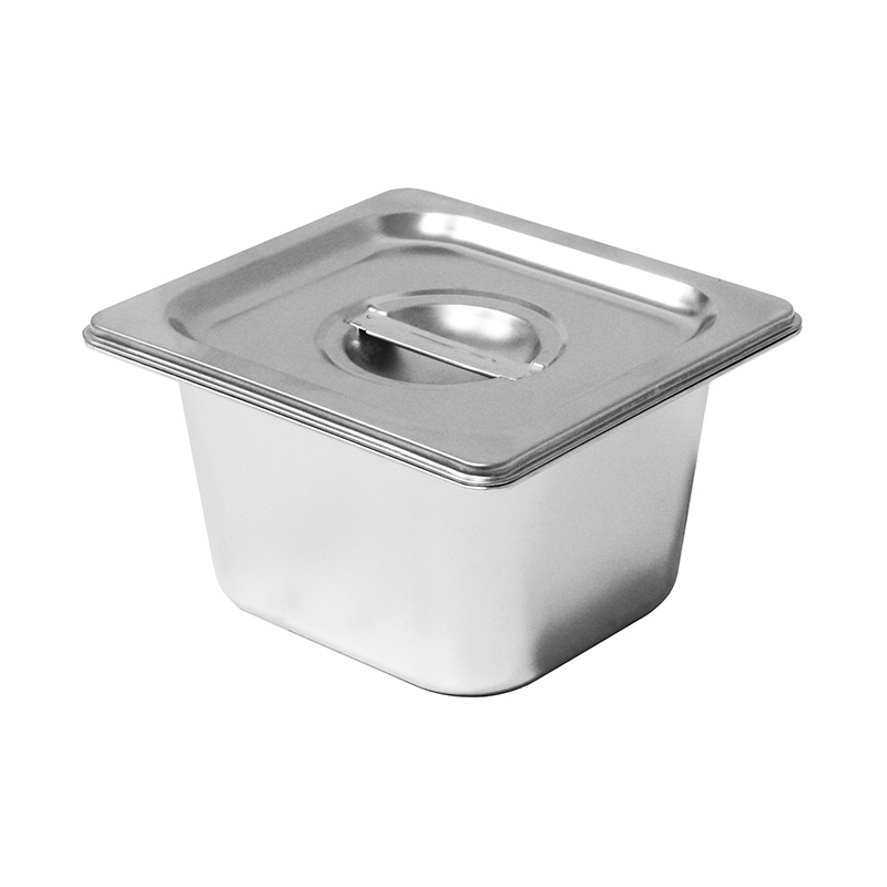 Recipiente/panela GN de cozinha comercial de aço inoxidável