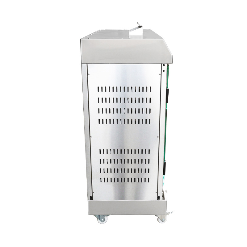 Máquina comercial de aço inoxidável para churrasco a gás natural/GLP para frango