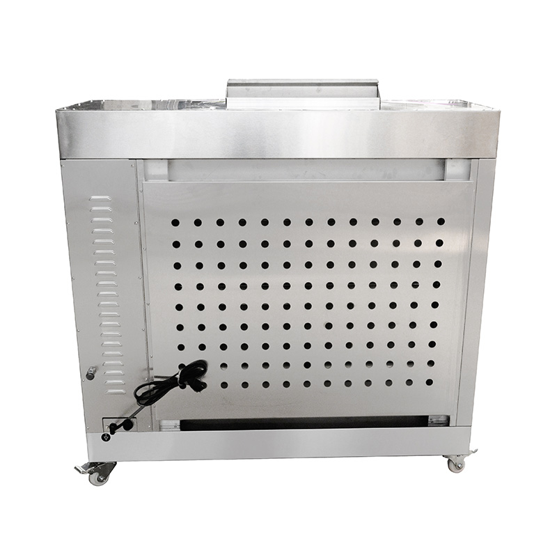 Máquina comercial de aço inoxidável para churrasco a gás natural/GLP para frango