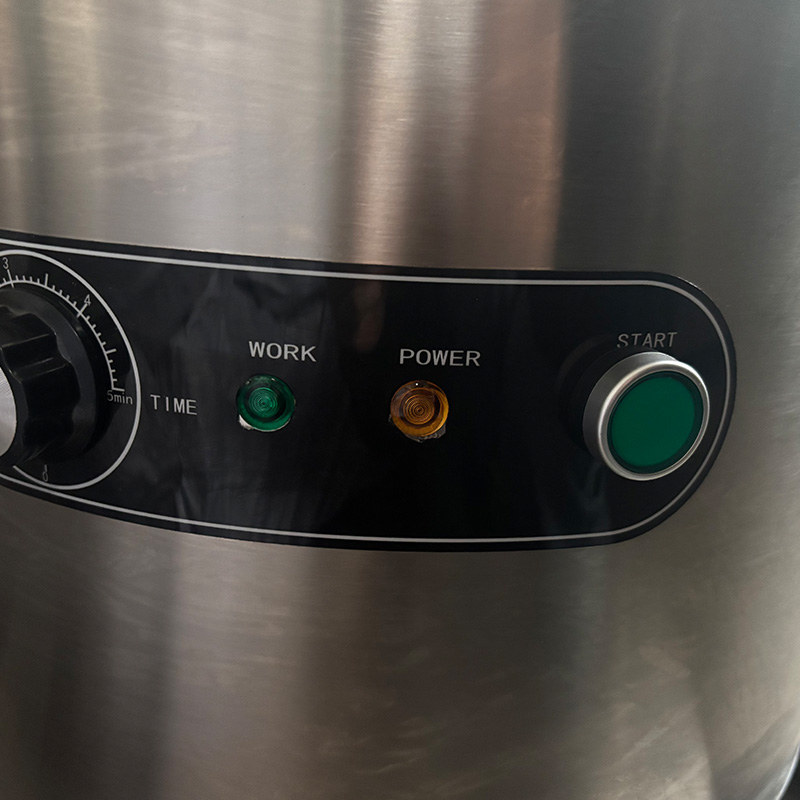 Descascador de batata elétrico comercial de aço inoxidável, máquina de cozinha para limpeza de mariscos