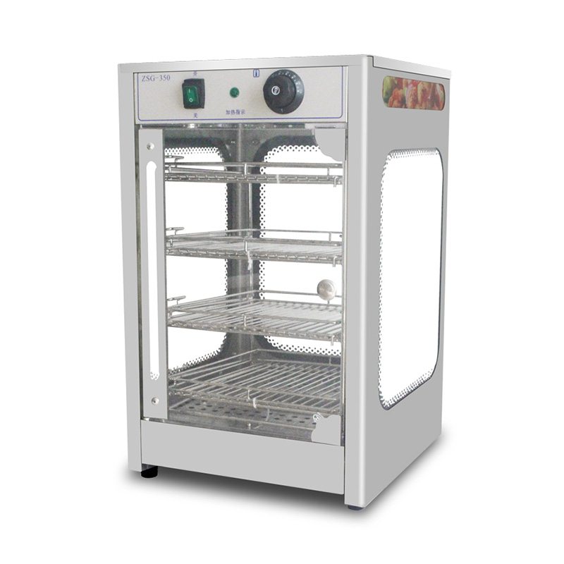 Fabricante de máquina aquecedora elétrica para cozinha comercial de aço inoxidável: o calor que vende os alimentos