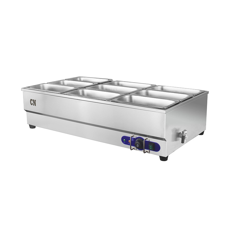 Máquina de cozinha elétrica comercial Panini Grill em aço inoxidável: duas placas quentes e uma dobradiça que sabe flutuar